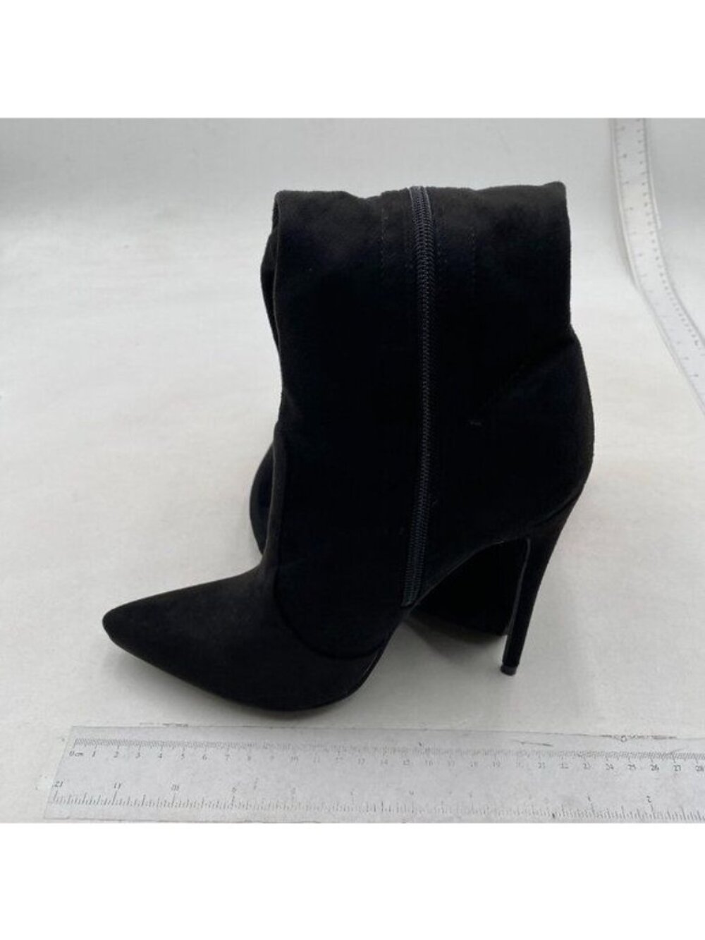 Women Sexy Pointed Toe Thigh High Boots Ladies Over the Knee Boots Black Shoes - Picture 2 of 7